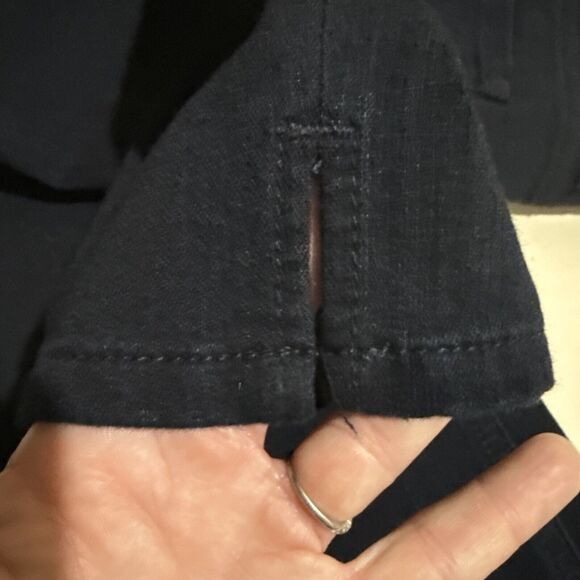 NYDJ Jeans Curves 360 Shape Slim Straight Bowen Dark Wash Stretch Size 12 New - Picture 7 of 12